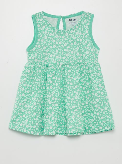 Vestido sem mangas com motivo - Kiabi