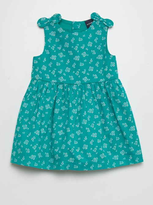 Vestido sem mangas com motivo - Kiabi