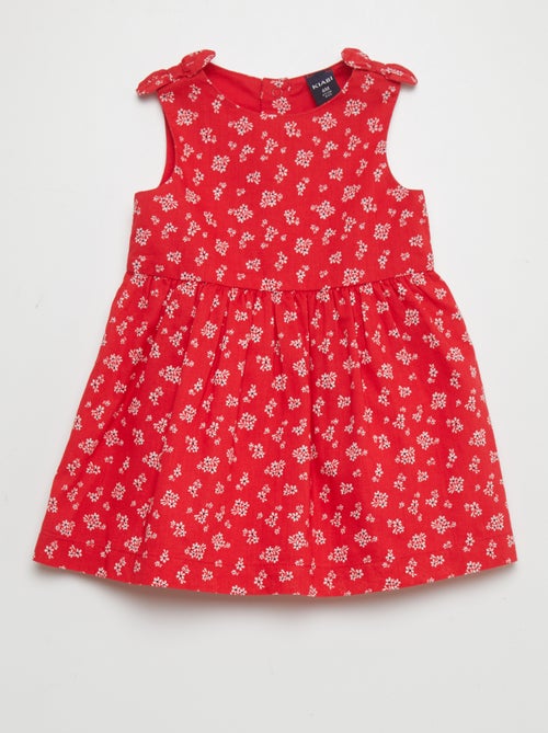 Vestido sem mangas com motivo - Kiabi