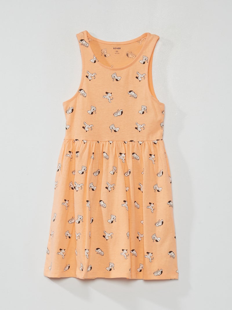 Vestido sem mangas com motivos ROSA - Kiabi