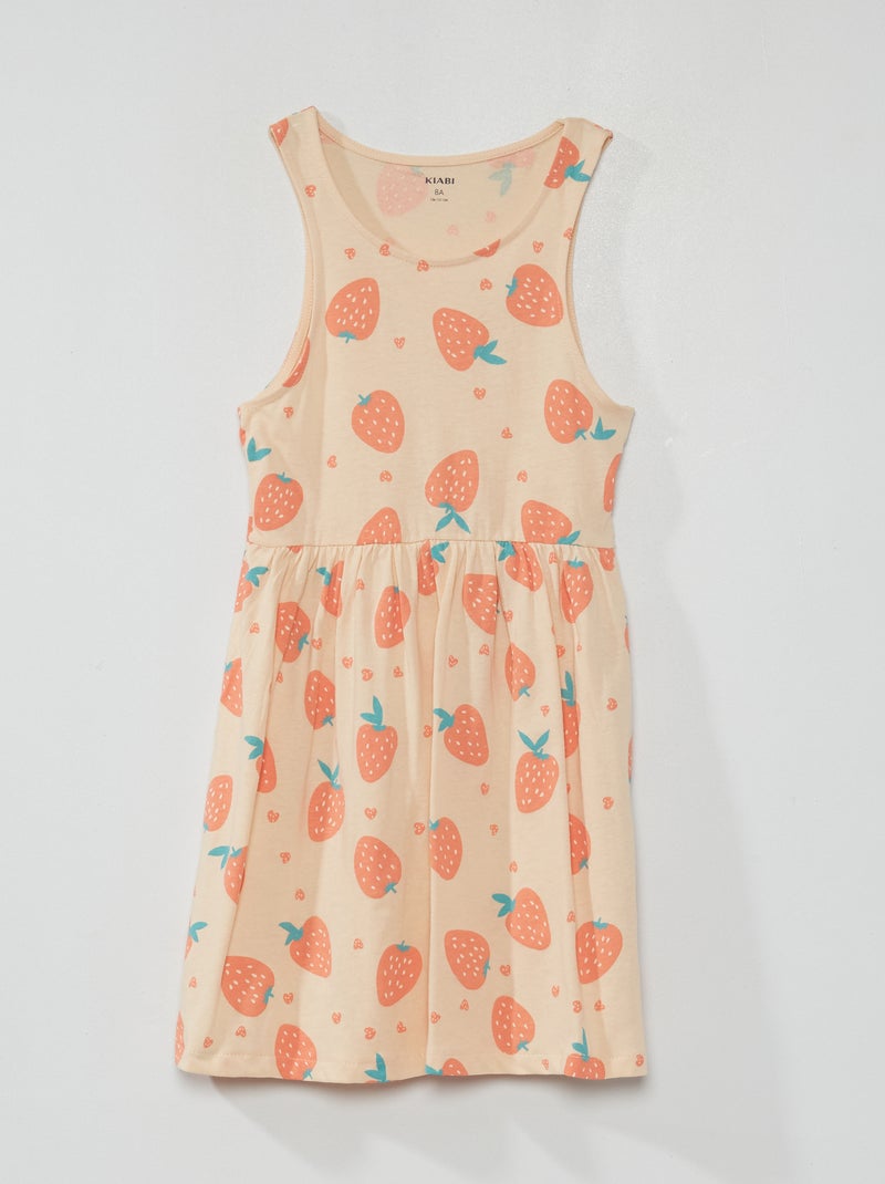 Vestido sem mangas com motivos ROSA - Kiabi