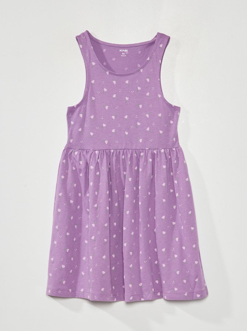 Vestido sem mangas com motivos VIOLETA - Kiabi