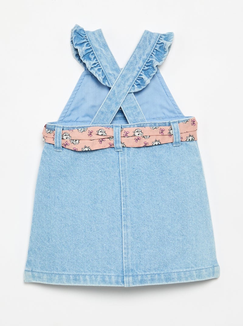 Vestido sem mangas de ganga Azul - Kiabi