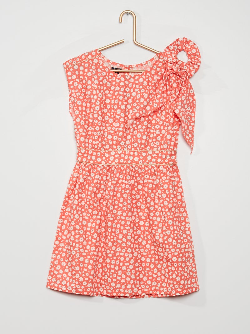 Vestido sem mangas + elástico ROSA - Kiabi