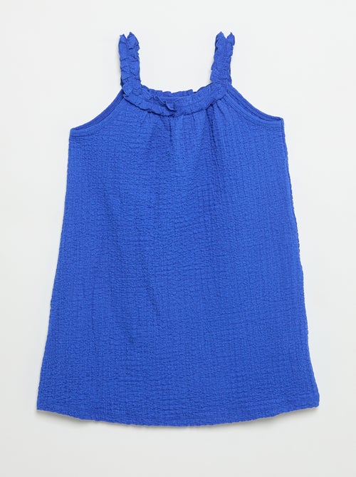 Vestido sem mangas em malha leve - Kiabi