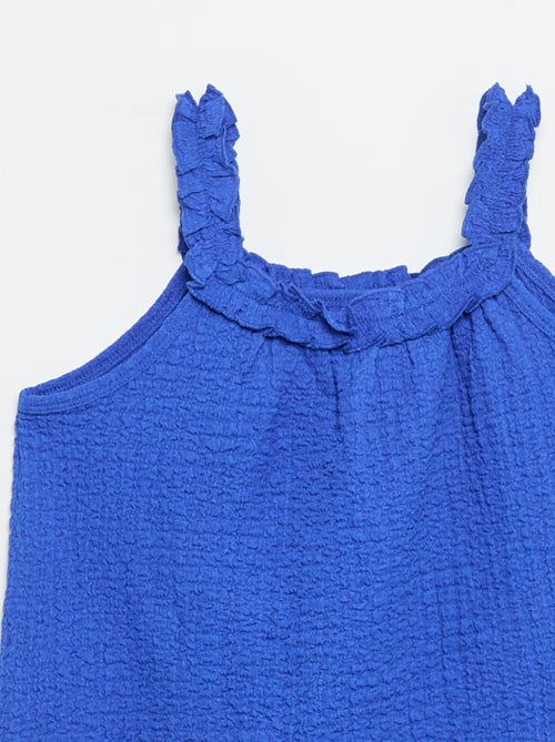 Vestido sem mangas em malha leve - Kiabi
