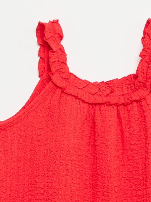 Vestido sem mangas em malha leve - Kiabi