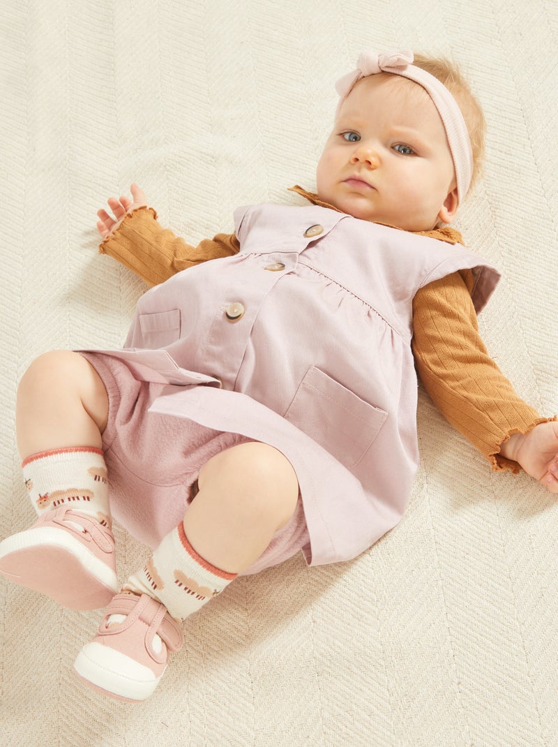 Vestido sem mangas em tencel VIOLETA - Kiabi