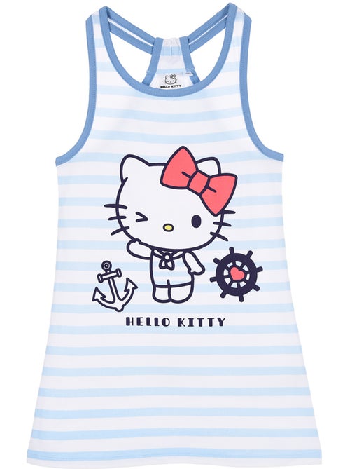 Vestido sem mangas hello kitty azul menina | licença oficial - Kiabi