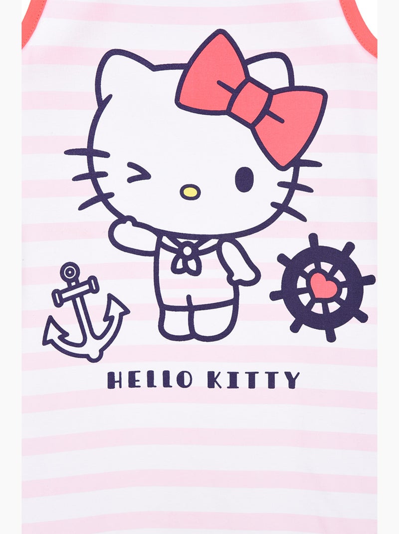 Vestido sem mangas hello kitty rosa menina | licença oficial Rosa - Kiabi
