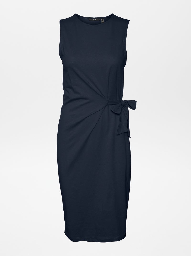 Vestido sem mangas liso 'Vero Moda Curve' AZUL - Kiabi