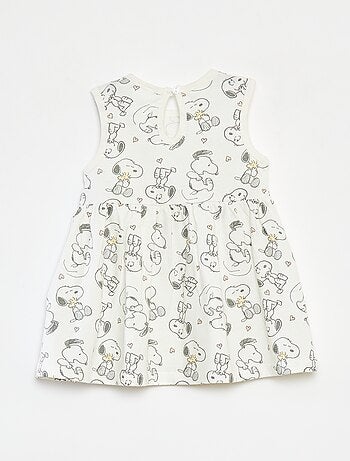 Vestido sem mangas 'Snoopy'