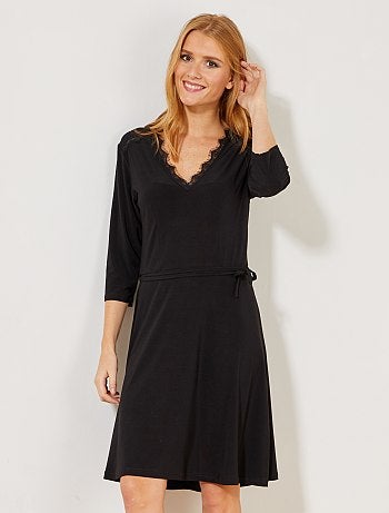 Mulher do 34 até 48 - Vestido soltinho de renda - Kiabi