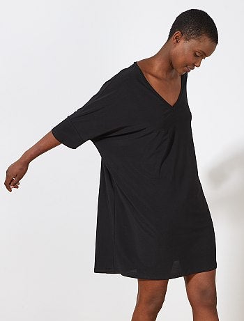 Vestido soltinho forma loose - Kiabi