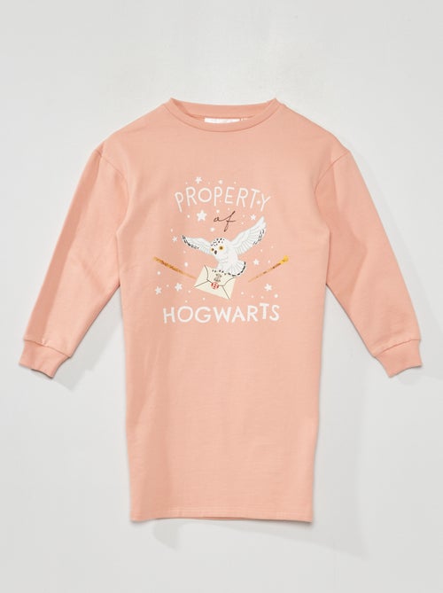 Vestido sweatshirt em moletão 'Harry Potter' - Kiabi