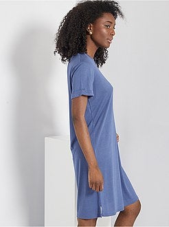 Vestido t-shirt em modal - Kiabi