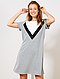     Vestido t-shirt estilo sweatshirt vista 1
