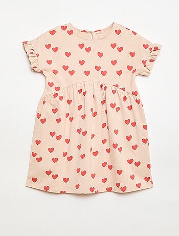 Vestido T-shirt Leopardo