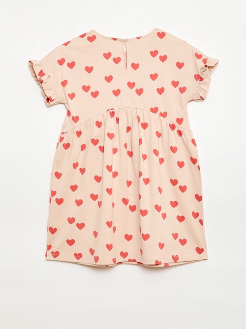 Vestido T-shirt Leopardo - Kiabi