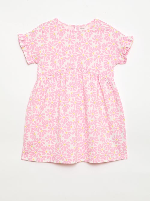 Vestido T-shirt Leopardo - Kiabi