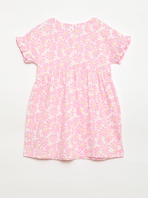 Vestido T-shirt Leopardo - Kiabi