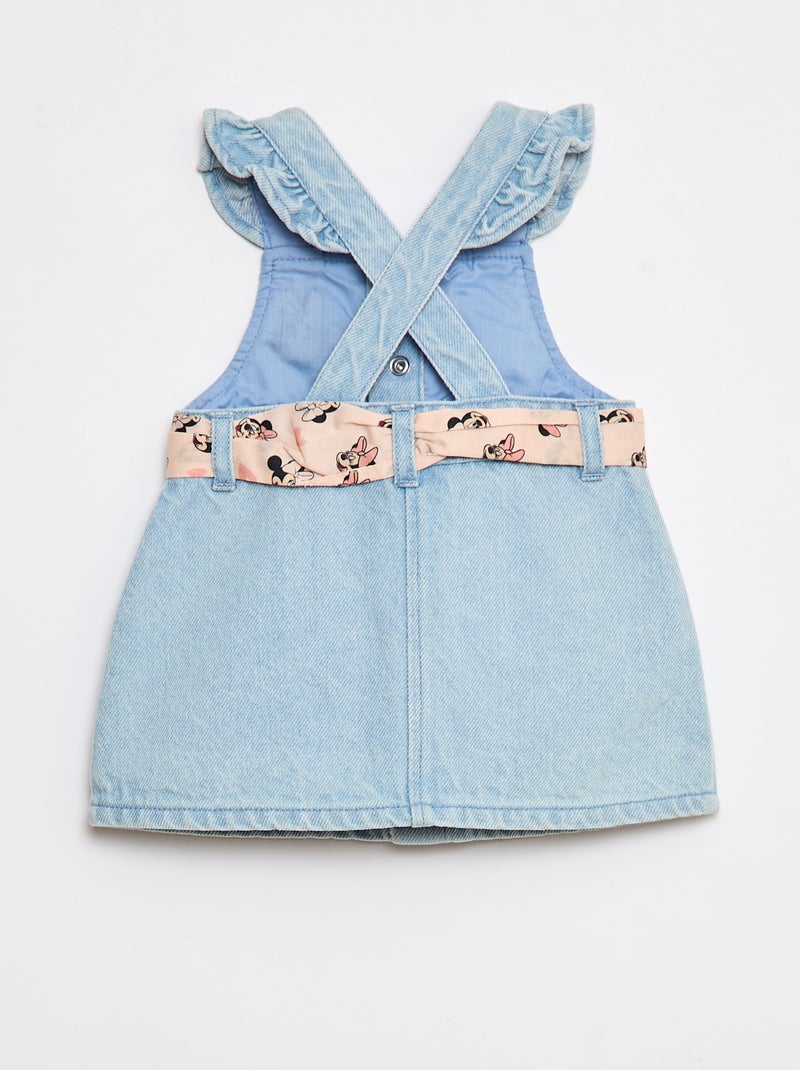 Vestido tipo jardineiras 'Minnie' 'Disney' Azul - Kiabi