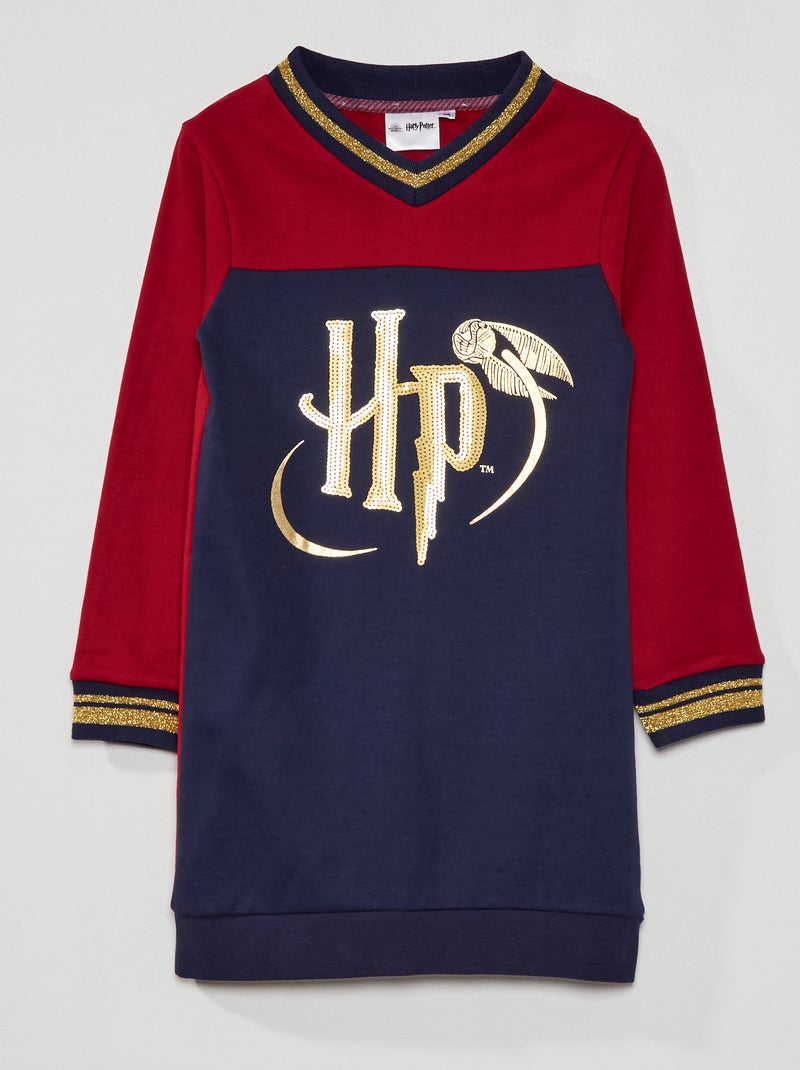 Vestido tipo sweatshirt 'Harry Potter' ROXO - Kiabi