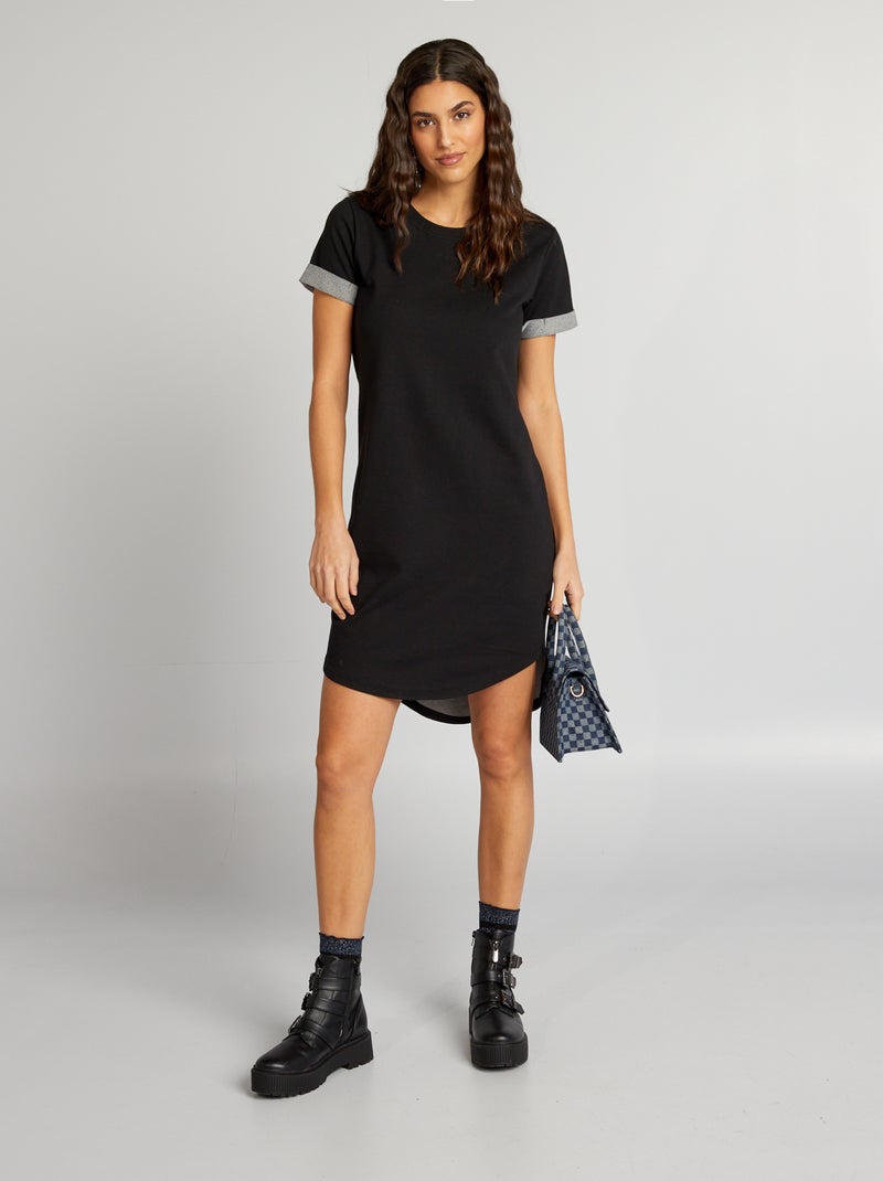 Vestido tipo sweatshirt 'JDY' Preto - Kiabi
