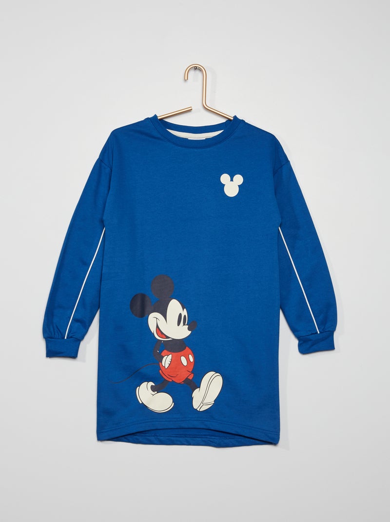 Vestido tipo sweatshirt 'Minnie' AZUL - Kiabi