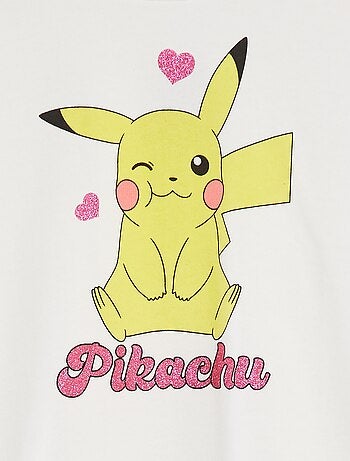 Vestido tipo sweatshirt 'Pikachu' 'Pokémon' estampado