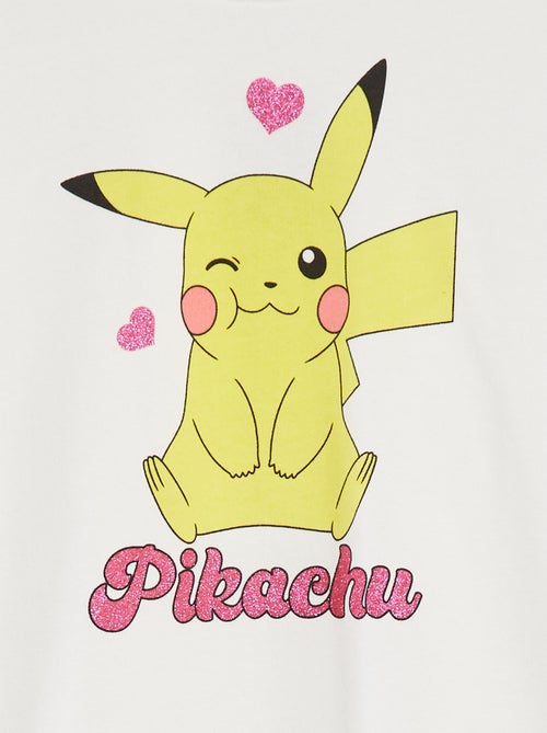 Vestido tipo sweatshirt 'Pikachu' 'Pokémon' estampado - Kiabi