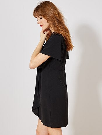 Mulher do 34 até 48 - Vestido trespassado soltinho - Kiabi