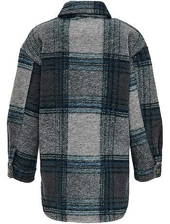 Vestido Xadrez Azul para Menina Kids ONLY Andrea