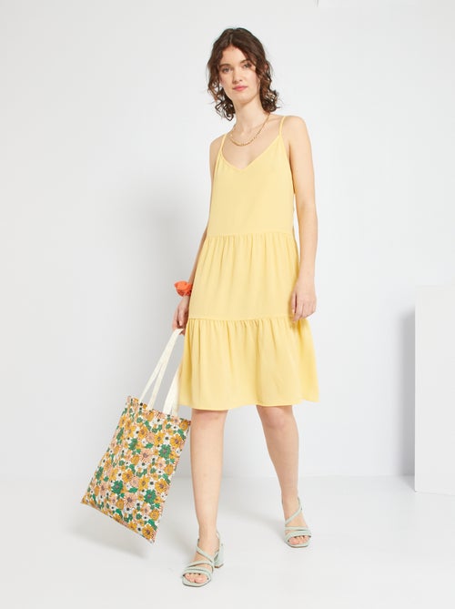 Vestidos em camadas com alças finas 'JDY' - Kiabi