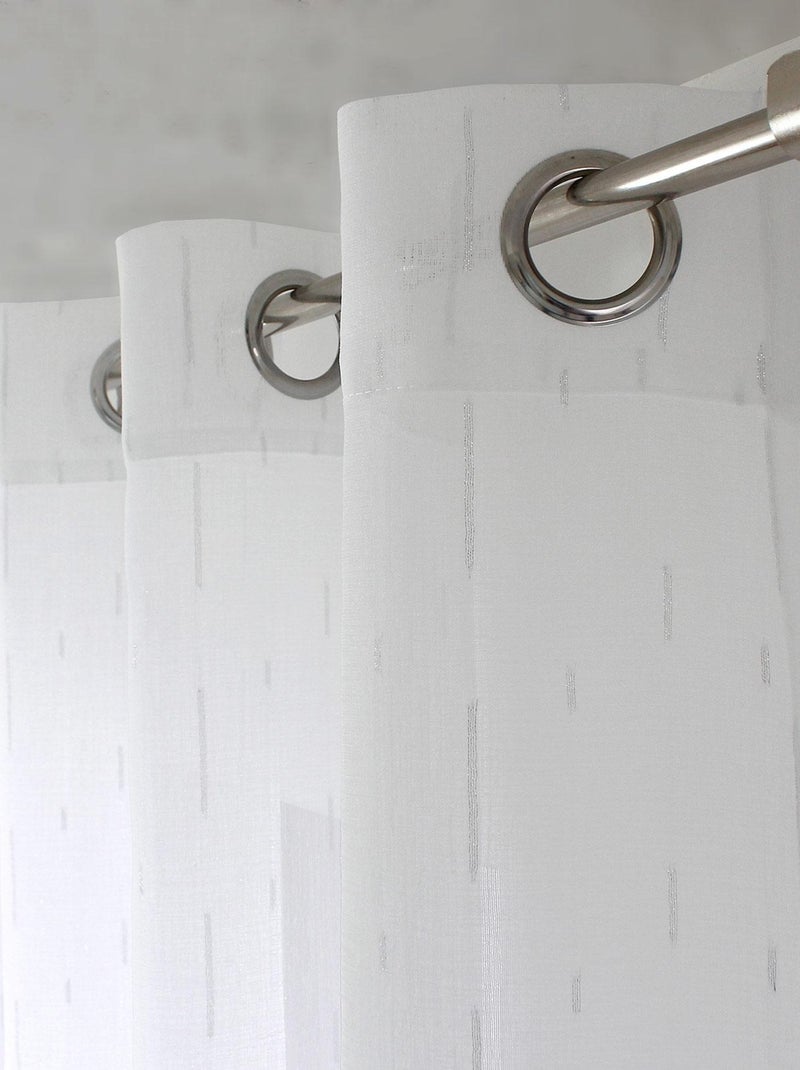 Véu com fios de prata Branco - Kiabi