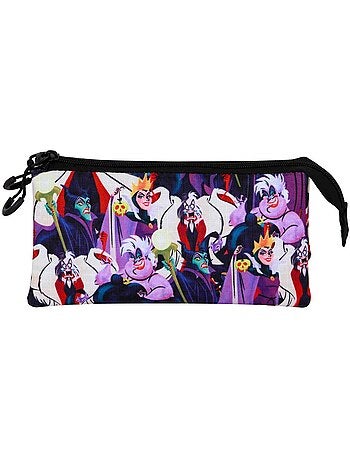 Vilãs da Disney Evil Estojo Triplo, Multicolorido