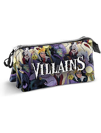 Vilãs da Disney Evil Estojo Triplo, Multicolorido