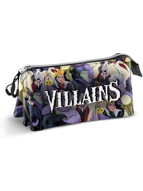 Vilãs da Disney Evil Estojo Triplo, Multicolorido - Kiabi Vilãs da Disney Evil Estojo Triplo, Multicolorido - Kiabi