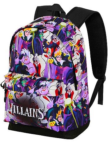 Vilãs da Disney Evil Mochila HS FAN 3.0, Multicolorido