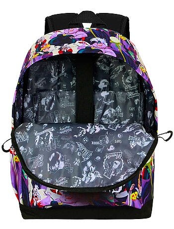 Vilãs da Disney Evil Mochila HS FAN 3.0, Multicolorido