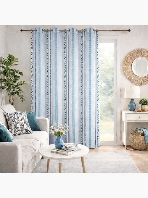 Voile de organza com riscas finas de zebra - Kiabi