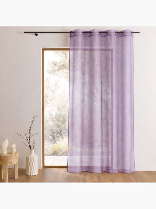 Voile de organza com riscas horizontais finas - Kiabi