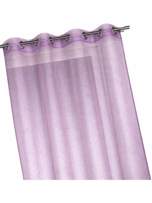 Voile de organza com riscas horizontais finas - Kiabi