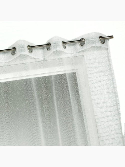 Voile de organza com riscas horizontais finas - Kiabi