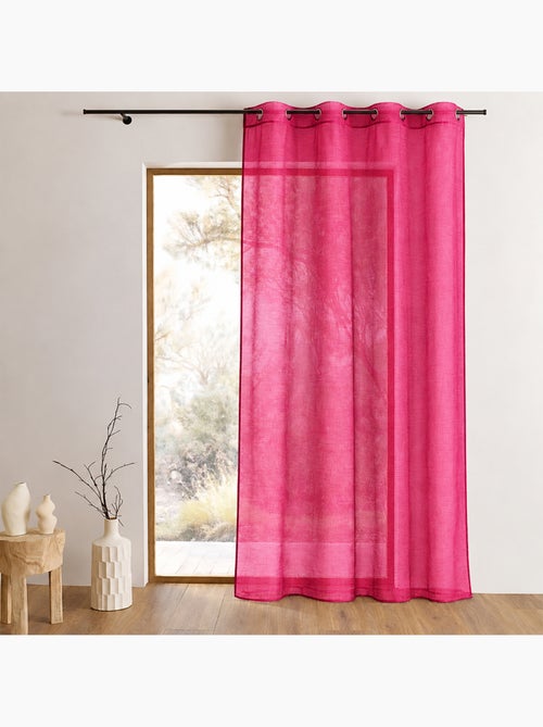 Voile de organza com riscas horizontais finas - Kiabi