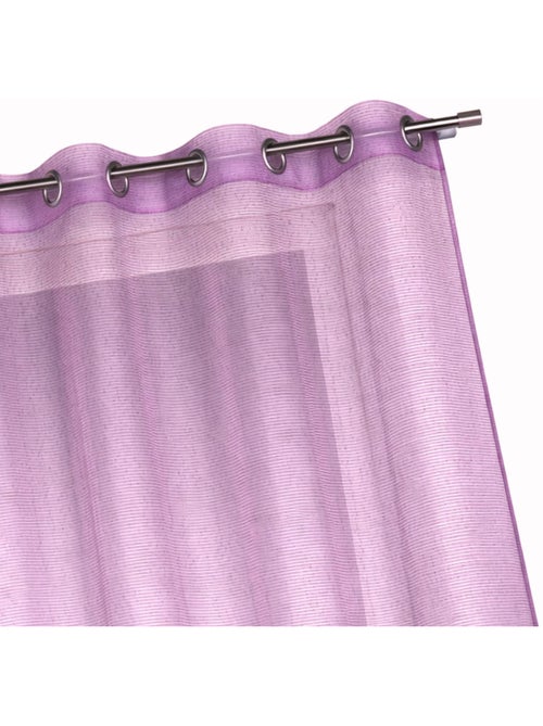 Voile de organza com riscas horizontais finas - Kiabi