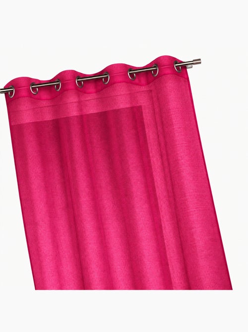 Voile de organza com riscas horizontais finas - Kiabi