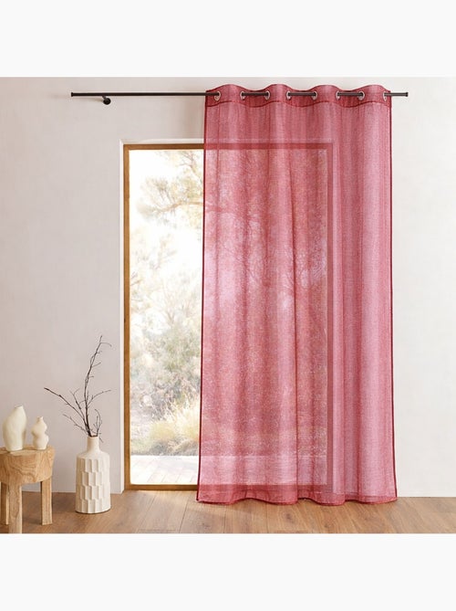 Voile de organza com riscas horizontais finas - Kiabi