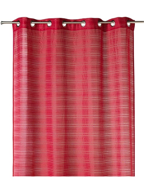 Voile de riscas horizontais tom sobre tom - Kiabi