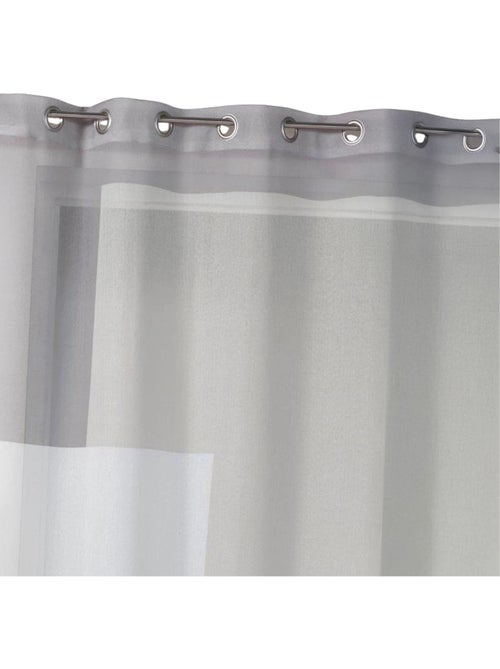 Voile estampado com motivos gráficos - Kiabi